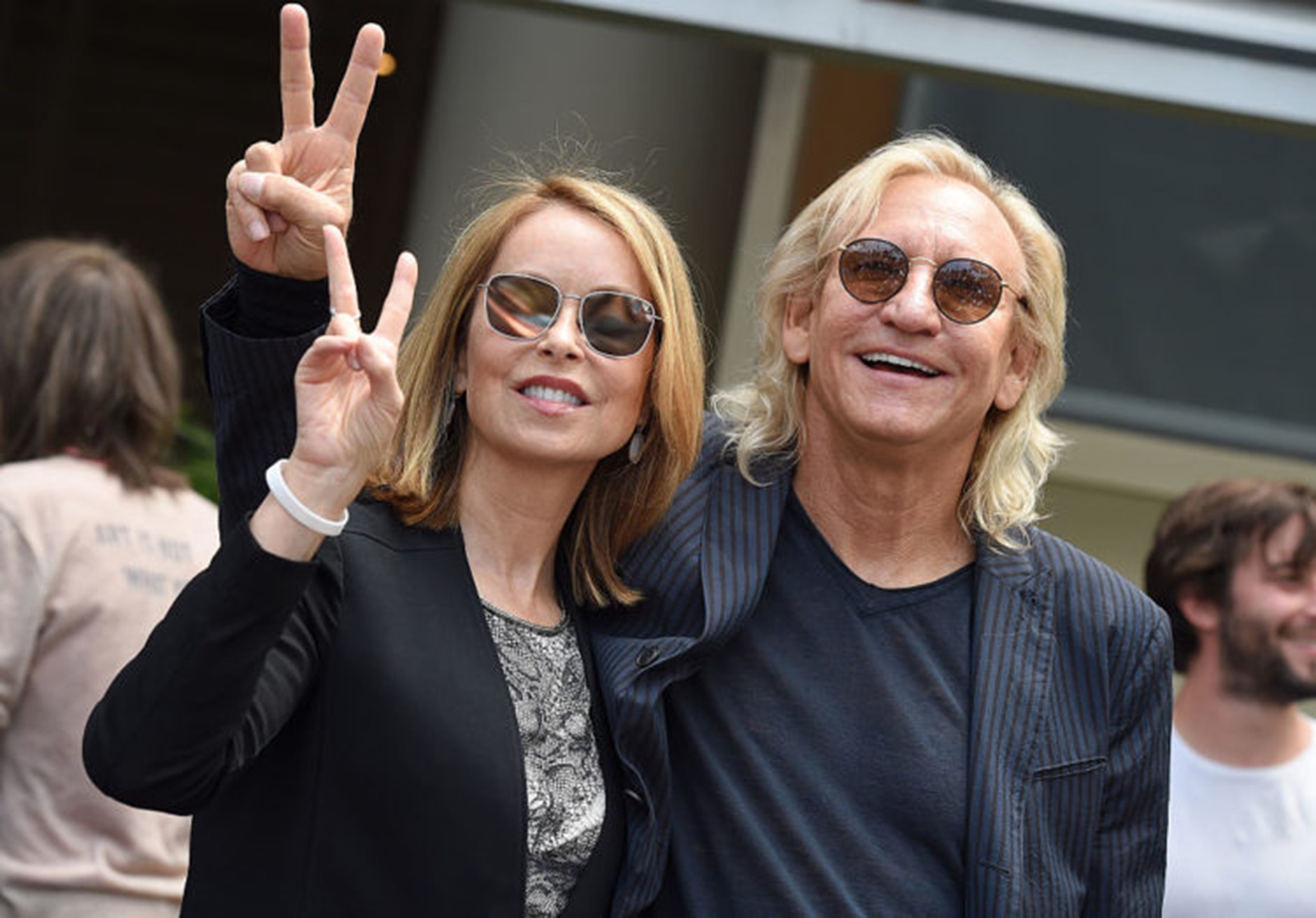 Joe Walsh Spouse: With current wife Marjorie Bach.