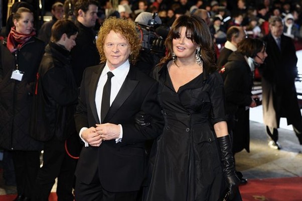 Mick Hucknall House: The singer with his wife Gabriella Wesberry.