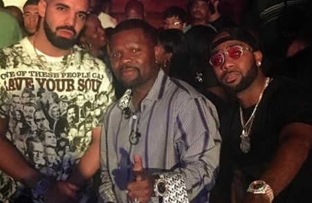 J Prince Net Worth: With rapper Drake.