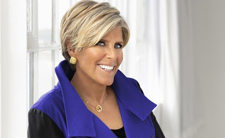 Suze Orman during her super successful TV and finance career.