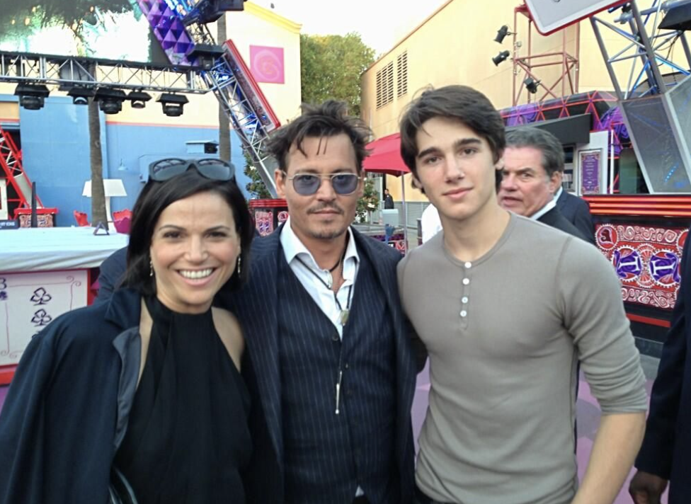 Lana Parilla, Johnny Depp and Jack Di Blasio