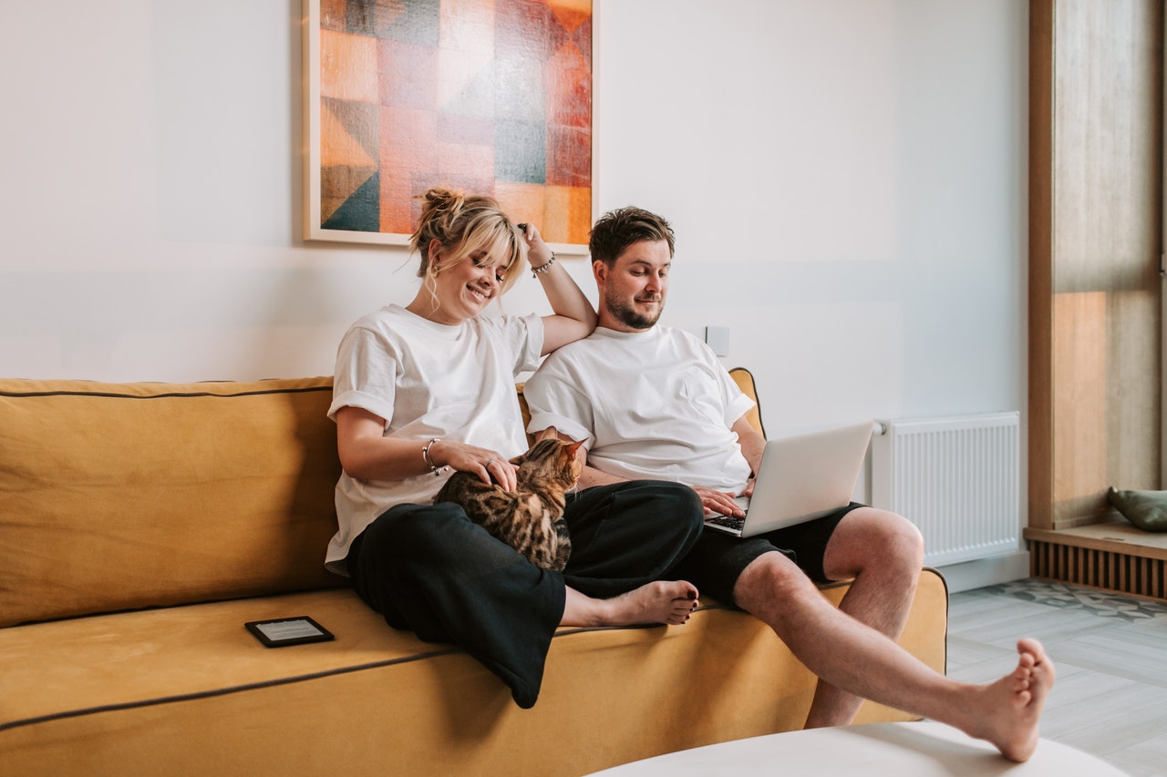 Couple on Sofa