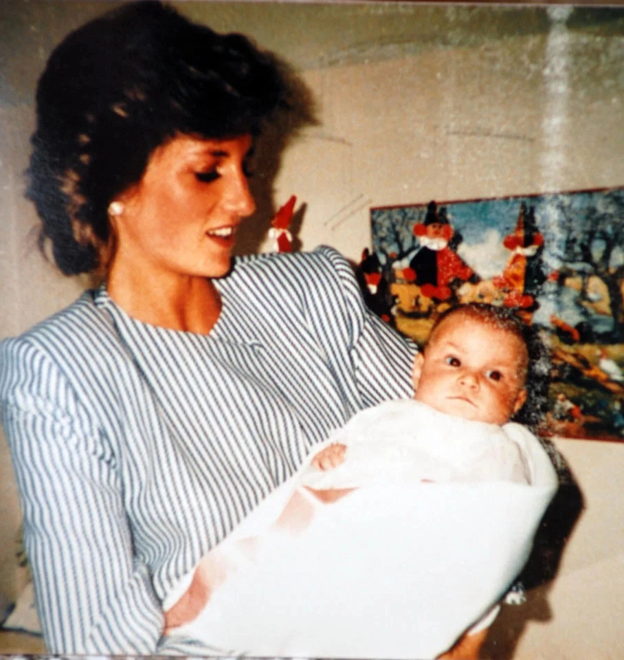 Diana with Baby
