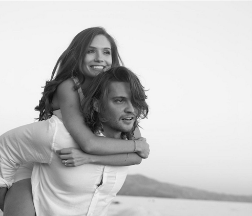 Luke Grimes Wife: The Yellowstone star with wife Bianca Rodrigues.
