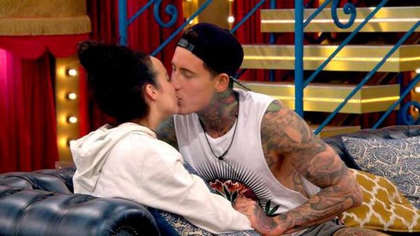 Jeremy McConnell and Stephanie Davis during their time on Celebrity Big Brother.