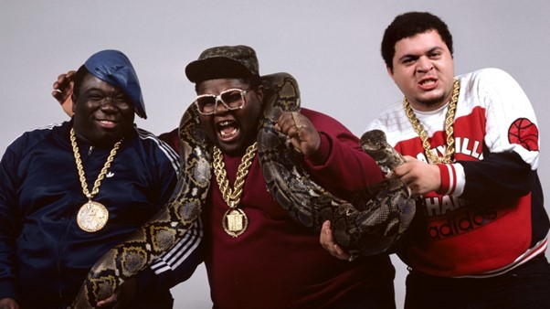 The Fat Boys at the height of their fame.