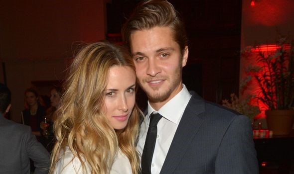 Luke Grimes Wife: The actor with his ex-girlfriend Gillian Zinser.