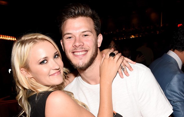 Is Emily Osment Married: The actress with her ex-boyfriend, comedian Jimmy Tatro.