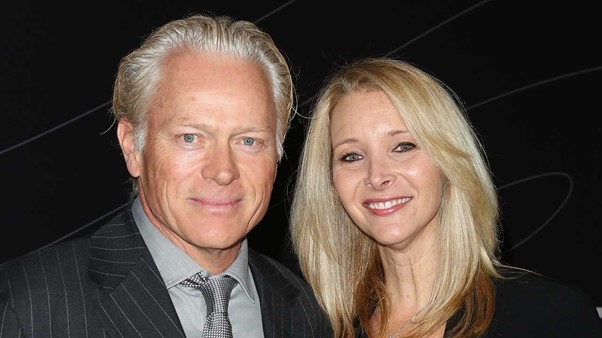 Lisa Kudrow Son: The actress with her husband Michael Stern.