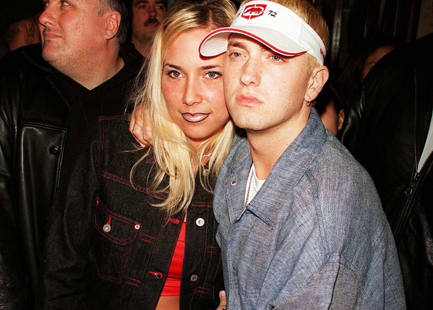 Eminem Girlfriend: With ex-wife Kimberly Scott.