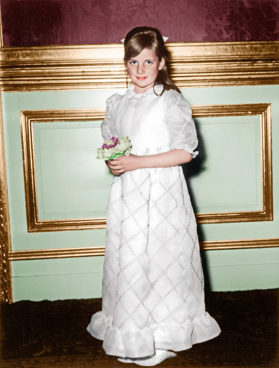 Princess of wales as Young Girl