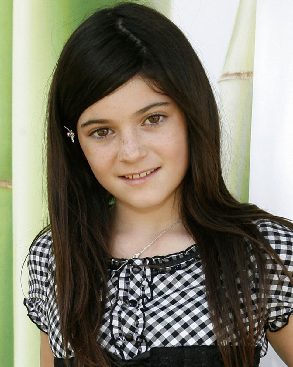 Kylie Jenner aged 10