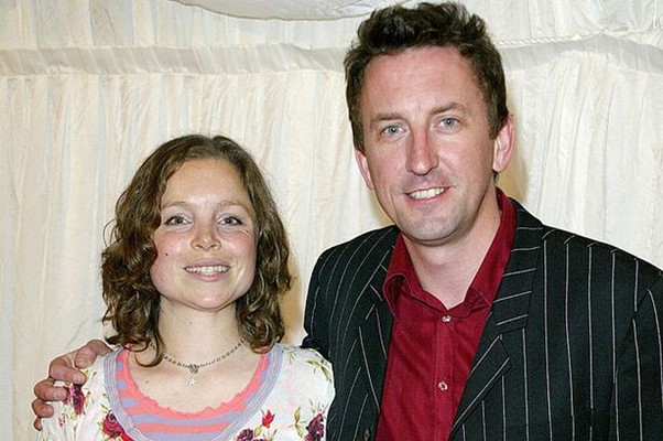 Lee Mack Wife: Lee and Tara during the 1990s.