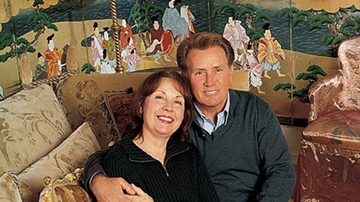 Martin Sheen Wife: The Hollywood star with his partner Janet.