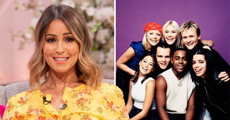 Rachel Stevens looks back at her time in her band S Club 7.
