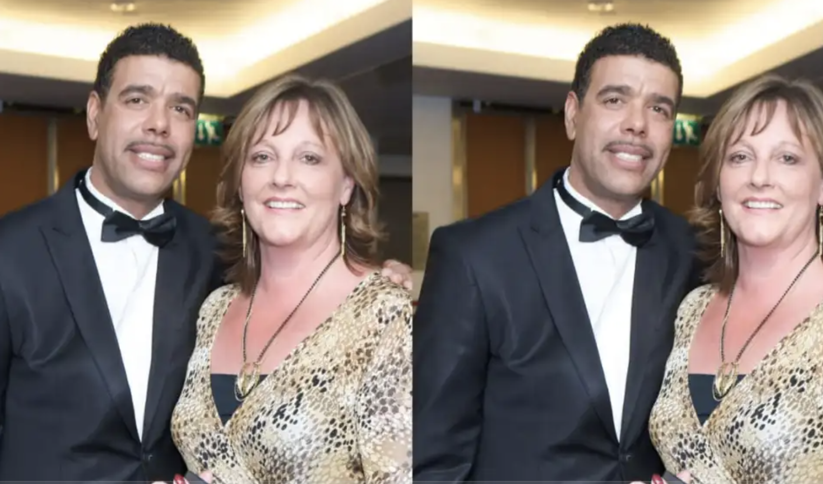 Chris Kamara and wife Anne