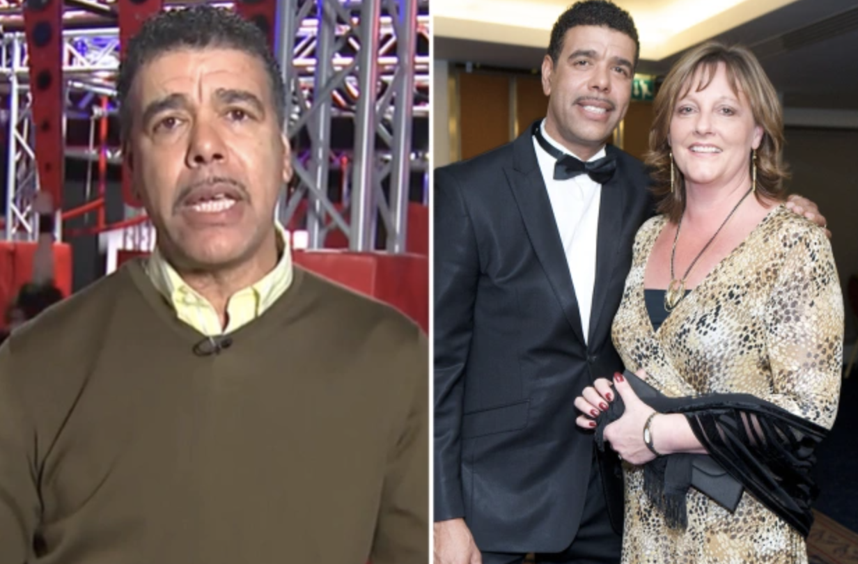 Chris Kamara and wife Anne