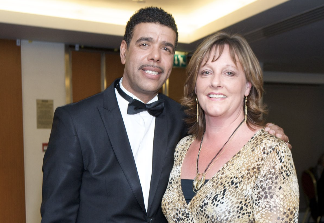 Chris Kamara and wife Anne