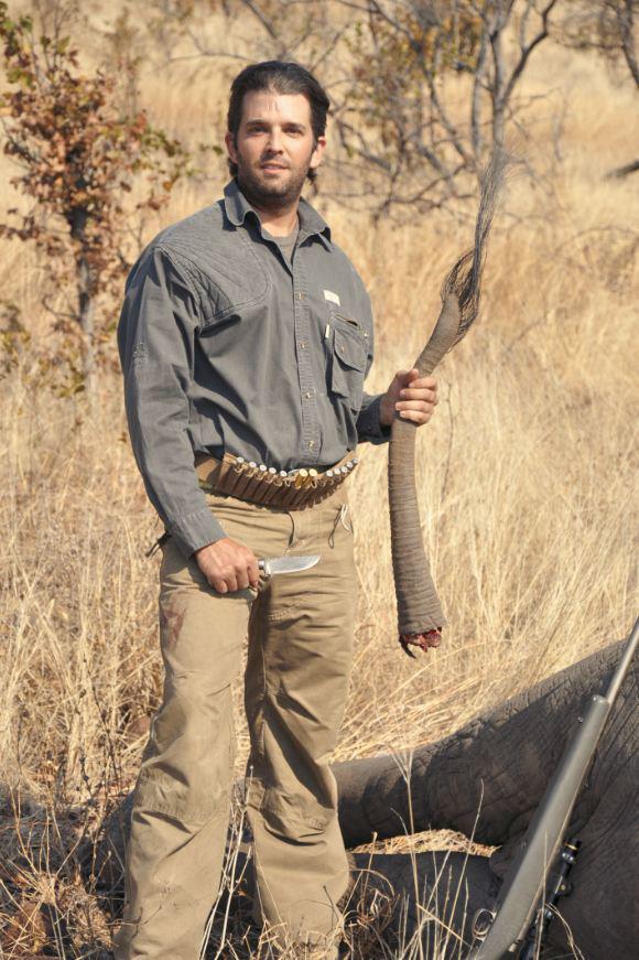 Donald Trump Jr Elephant Tail