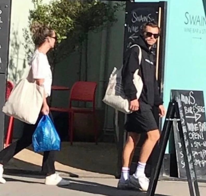 Harry Styles Shopping