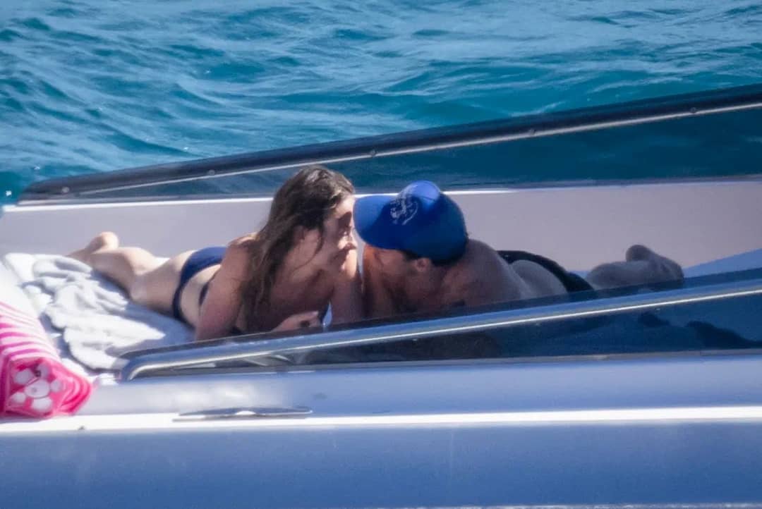 Harry and Olivia Boat Italy