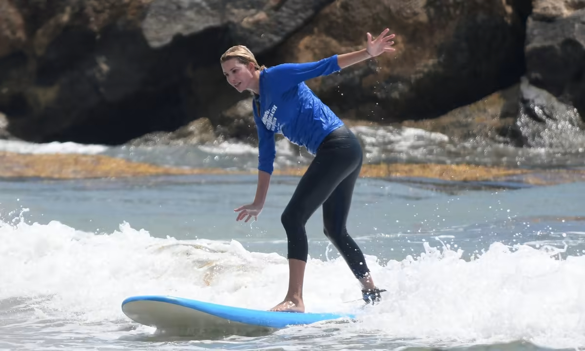 Ivanka Trump Surfing