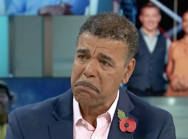 Chris kamara breaks down on 'Good Morning Britain' when talking about his diagnosis of Apraxia. 